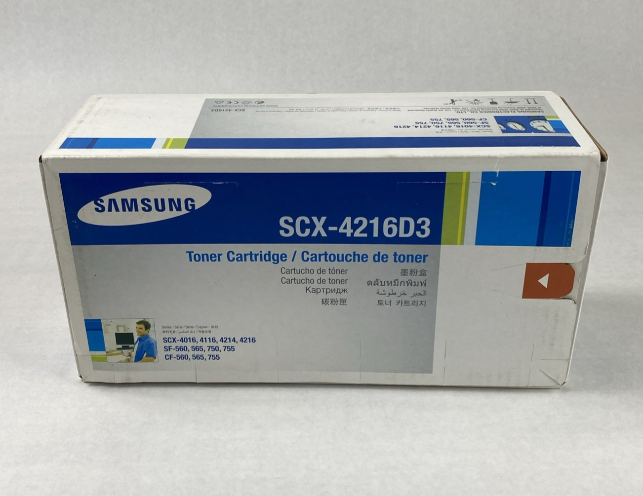 Samsung SCX-4216D3 Black Toner Cartridge OEM Sealed