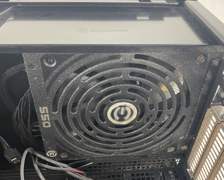 SilverStone Temjin Series TJ08B-E Micro-ATX Computer Case with 550W Power Supply