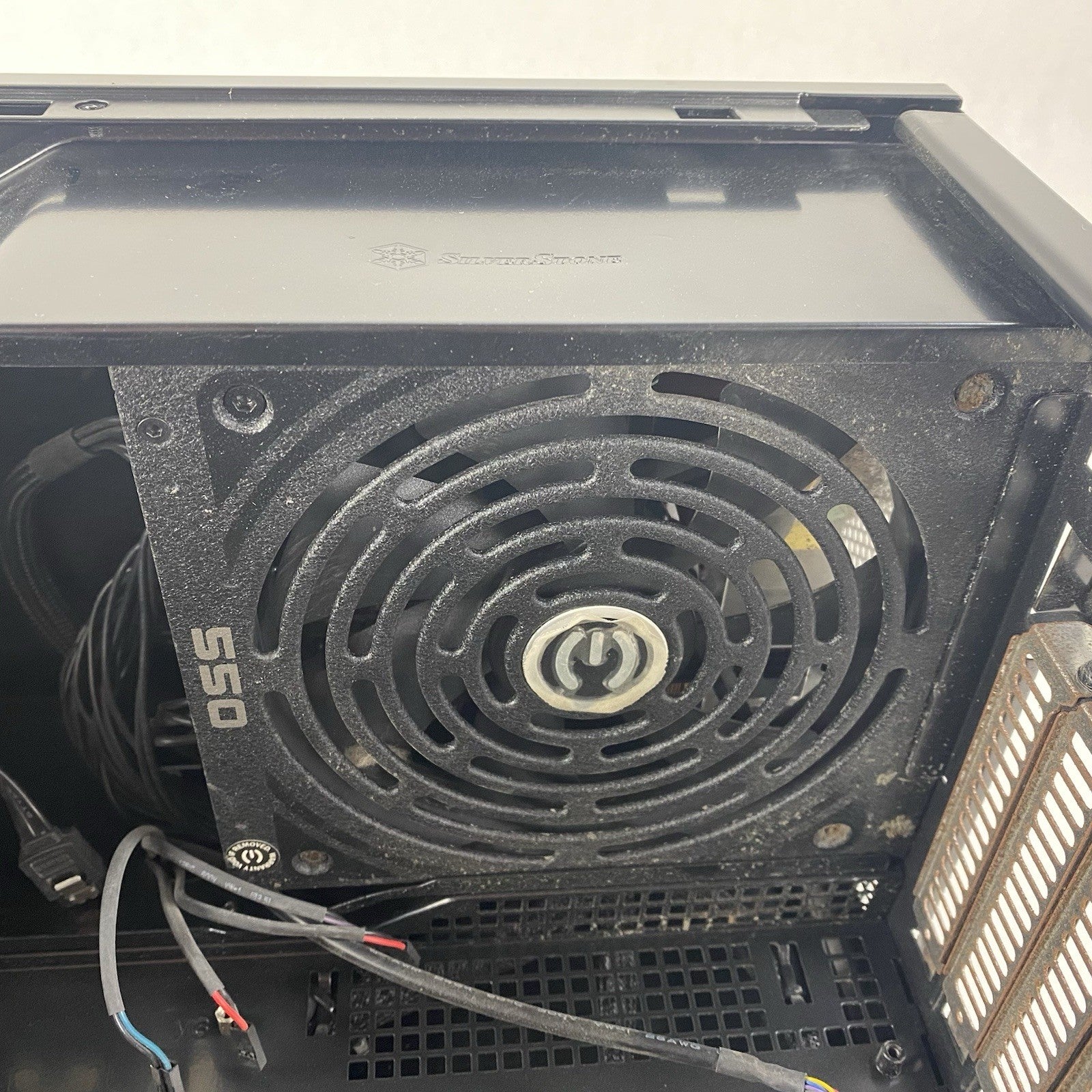 SilverStone Temjin Series TJ08B-E Micro-ATX Computer Case with 550W Power Supply