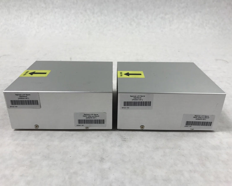 HP 507661-001 496064-001 CPU Processor Heatsink For Proliant DL380 (Lot of 2)