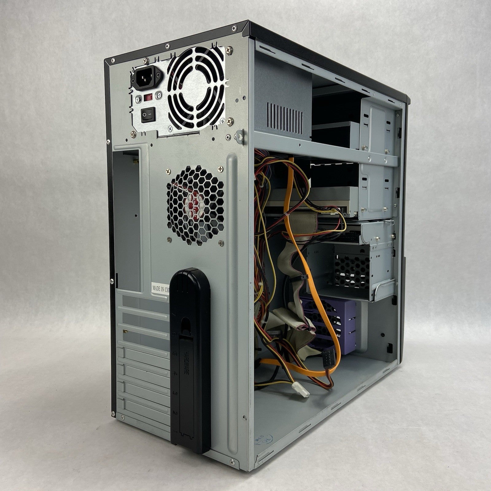 Antec SLK2650-BQE Mid Tower Computer Case AGI HP-P3507F5W 350 ATX PSU9
