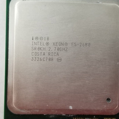 Intel Xeon E5-2680 SR0KH 2.70GHz 8-Core LGA2011 CPU Processor (Lot of 2)