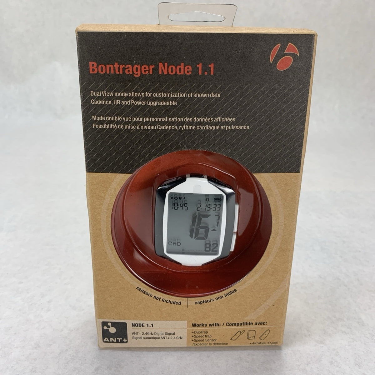 Bontrager Node 1.1 425305 Wireless ANT Plus 2.4GHz Digital Bicycle Computer1
