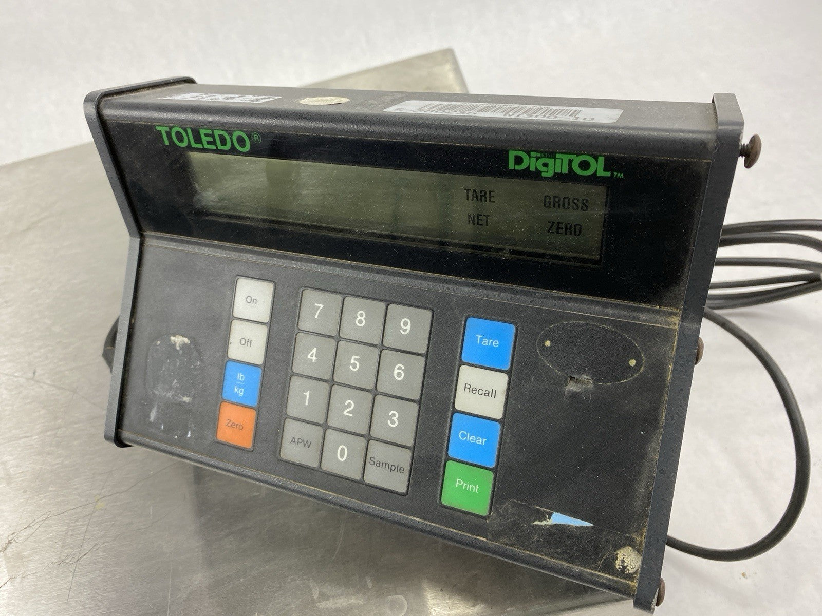 Mettler Toledo Scale Load Cell 660lb Max C1306800A 8520 23" x 17"
