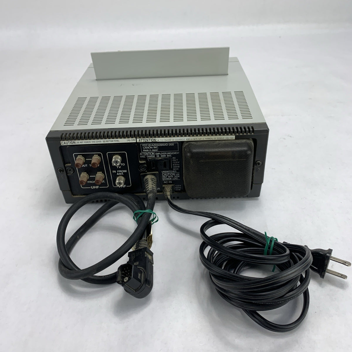 Vintage Canon VT-10A 120V 60Hz 43W Tuner Timer Unit VT-10 5