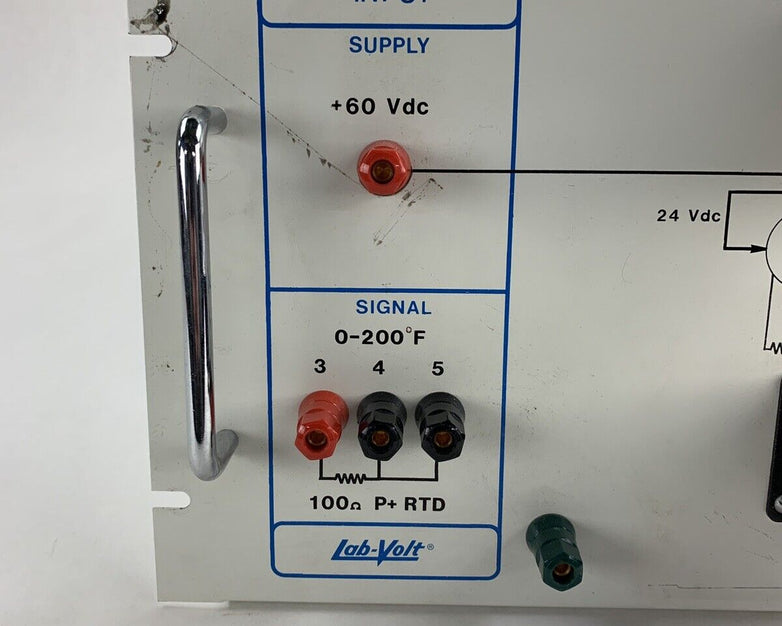 Lab-Volt 3593-K0 Industrial RTD/I Converter Untested