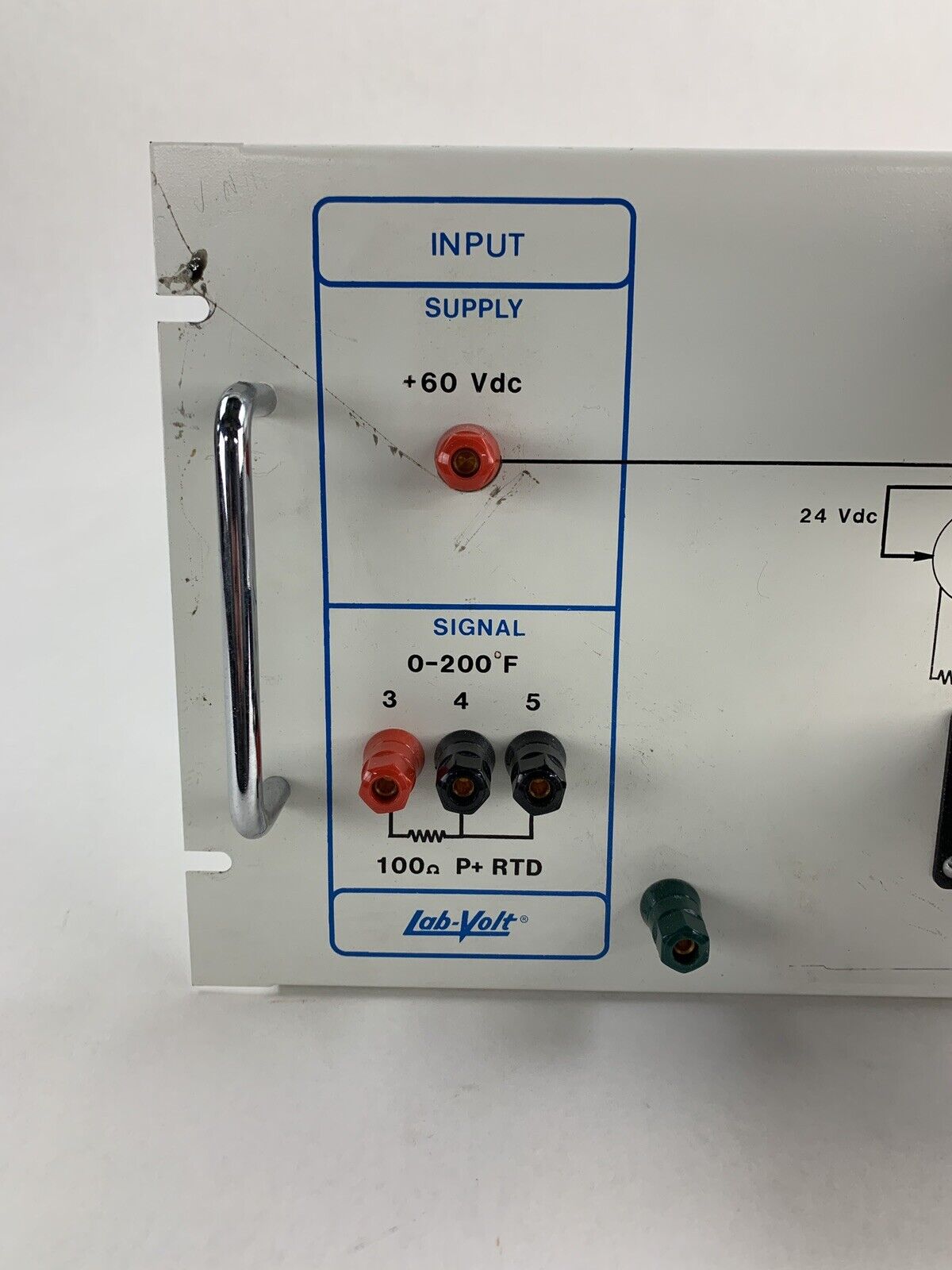 Lab-Volt 3593-K0 Industrial RTD/I Converter Untested
