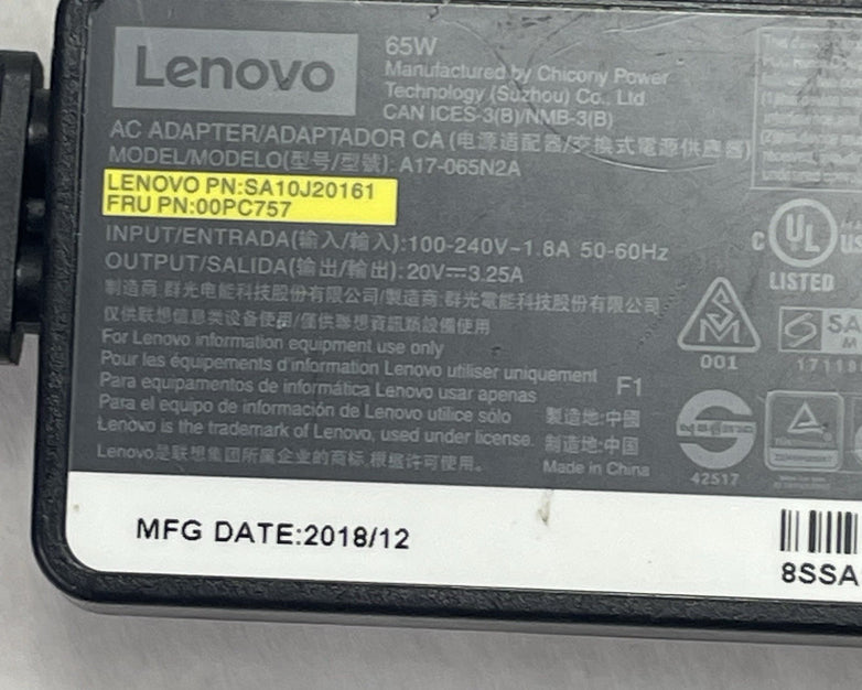 Lenovo A17-065N2A Genuine AC Power Adapter Charger T53 Lot of 10