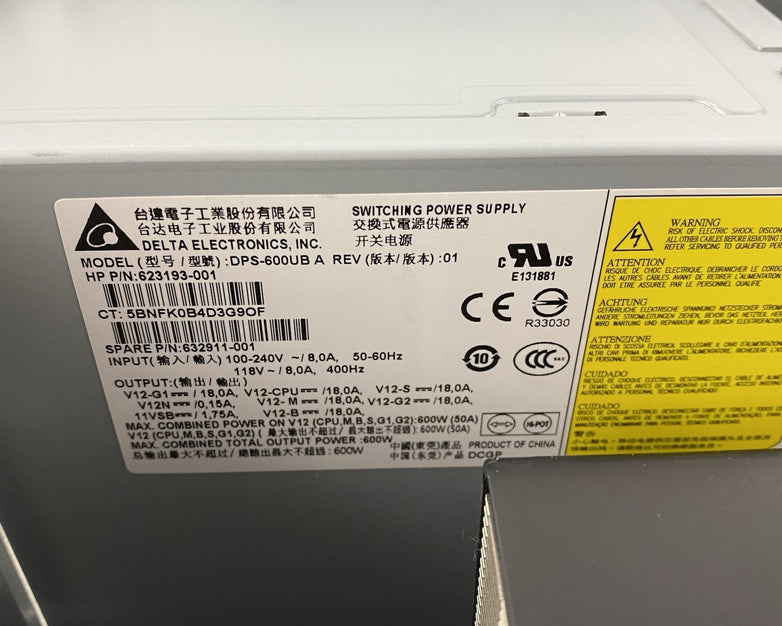 HP Z420 MT Intel Xeon E5-1620 3.6GHz 16GB RAM No HDD No OS No Video Card