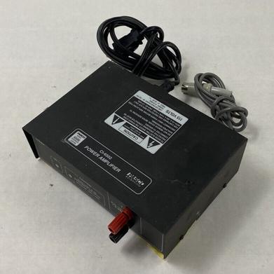 Pasco Scientific CI-6502 Power Amplifier with Power Cord Power Tested