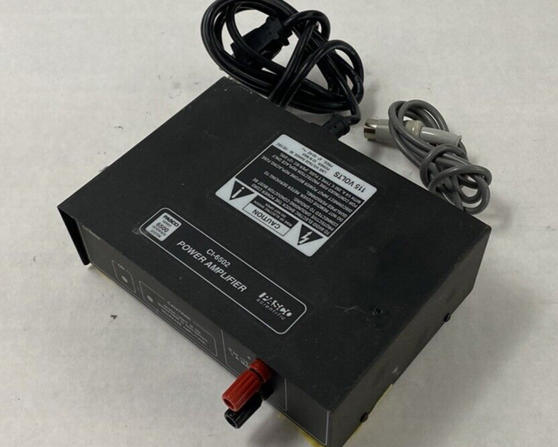 Pasco Scientific CI-6502 Power Amplifier with Power Cord Power Tested