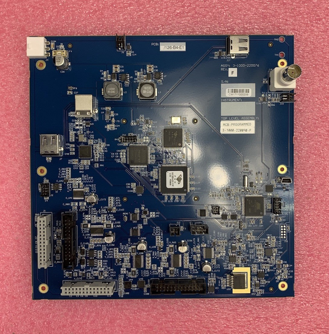 MCB v2 3-1000-220090-F 3-1000-220076 Rev F 126-B4-E1 Assembly Sector Imager