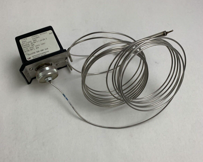 United Electric Temperature Switch, Type E54, Model D22BS, 50-300 Deg F
