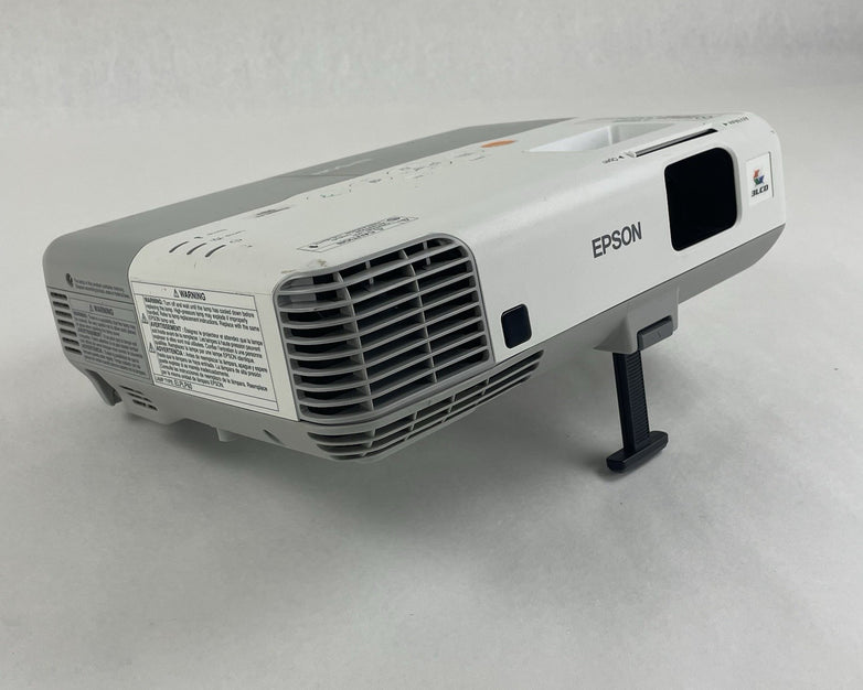Epson H382F LCD Lamp Projector No Lamp No Remote- Parts or Repair