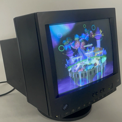 IBM G70 VGA CRT Monitor Tested Working