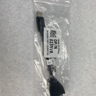 Lot of 10 Dell DP/N 023NVR DisplayPort Male to DVI Female Adapter