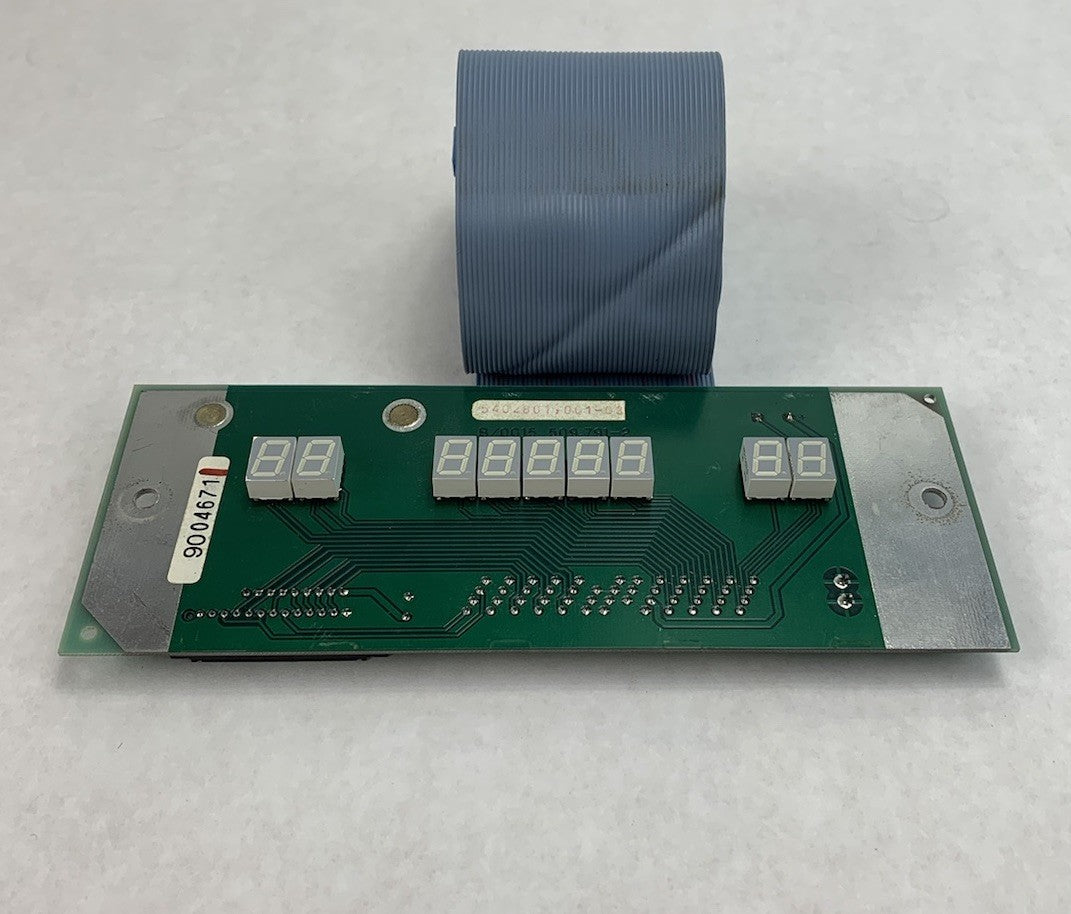 Digital Display 9004671 B/0015 509.791-2 033142 Circuit Board