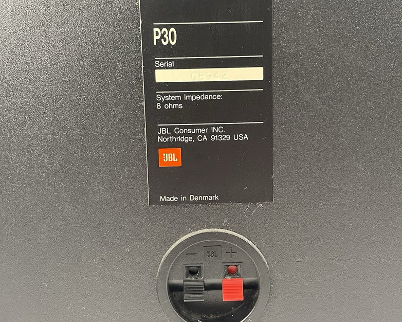 JBL P30 Large Bookshelf Speakers Tested