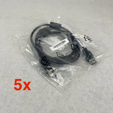 Hotron 4531515001D0R05 USB 3.0 Cable, Type A To Type B Lot of 5