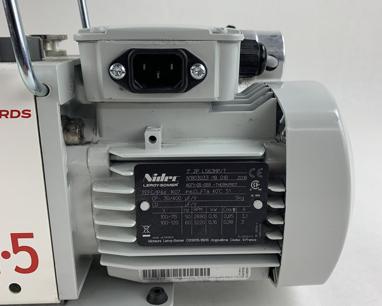Edwards Model E2M1.5 Vacuum Pump Parts and Repair Oil Drained