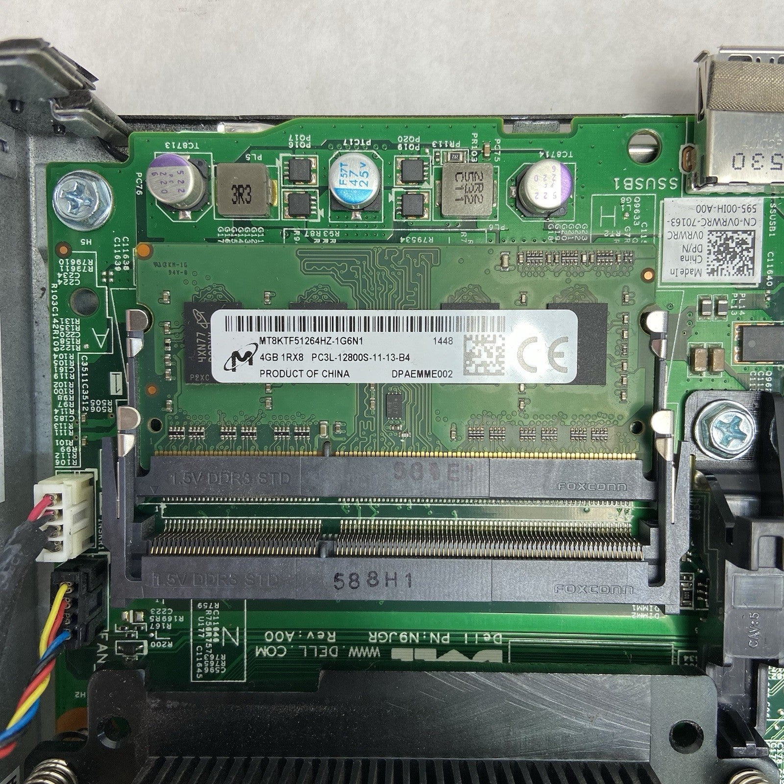 Dell Optiplex 3020M MFF Intel Core i3-4160T 3.1GHz 4GB RAM No AC/HDD/OS11