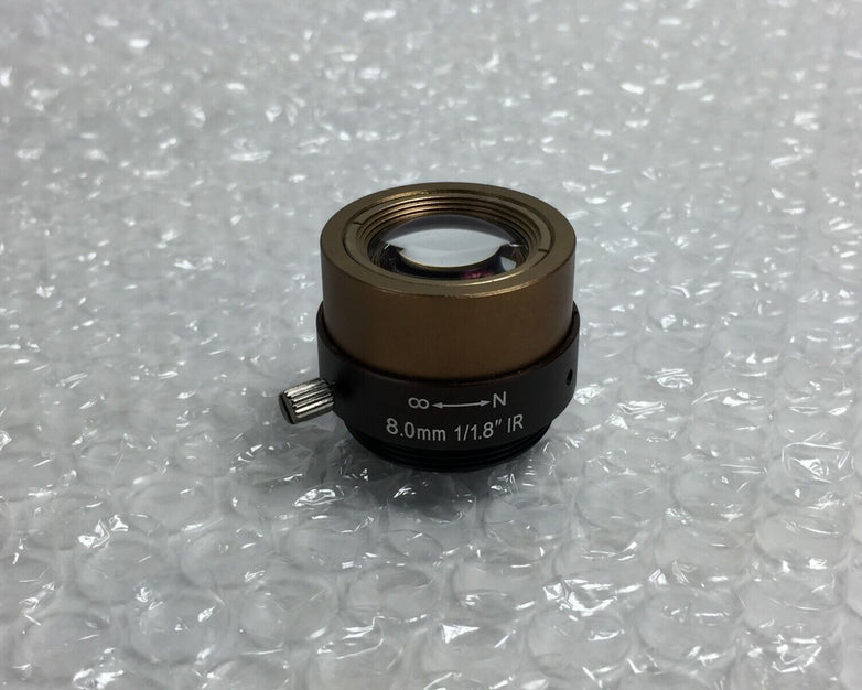 Arecont Vision 8.0mm 1/1.8" IR  Lens ONLY for AV8185DN-HB 8