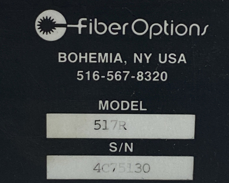 Fiber Options 517R 17 Slot Card Cage Rack Chassis