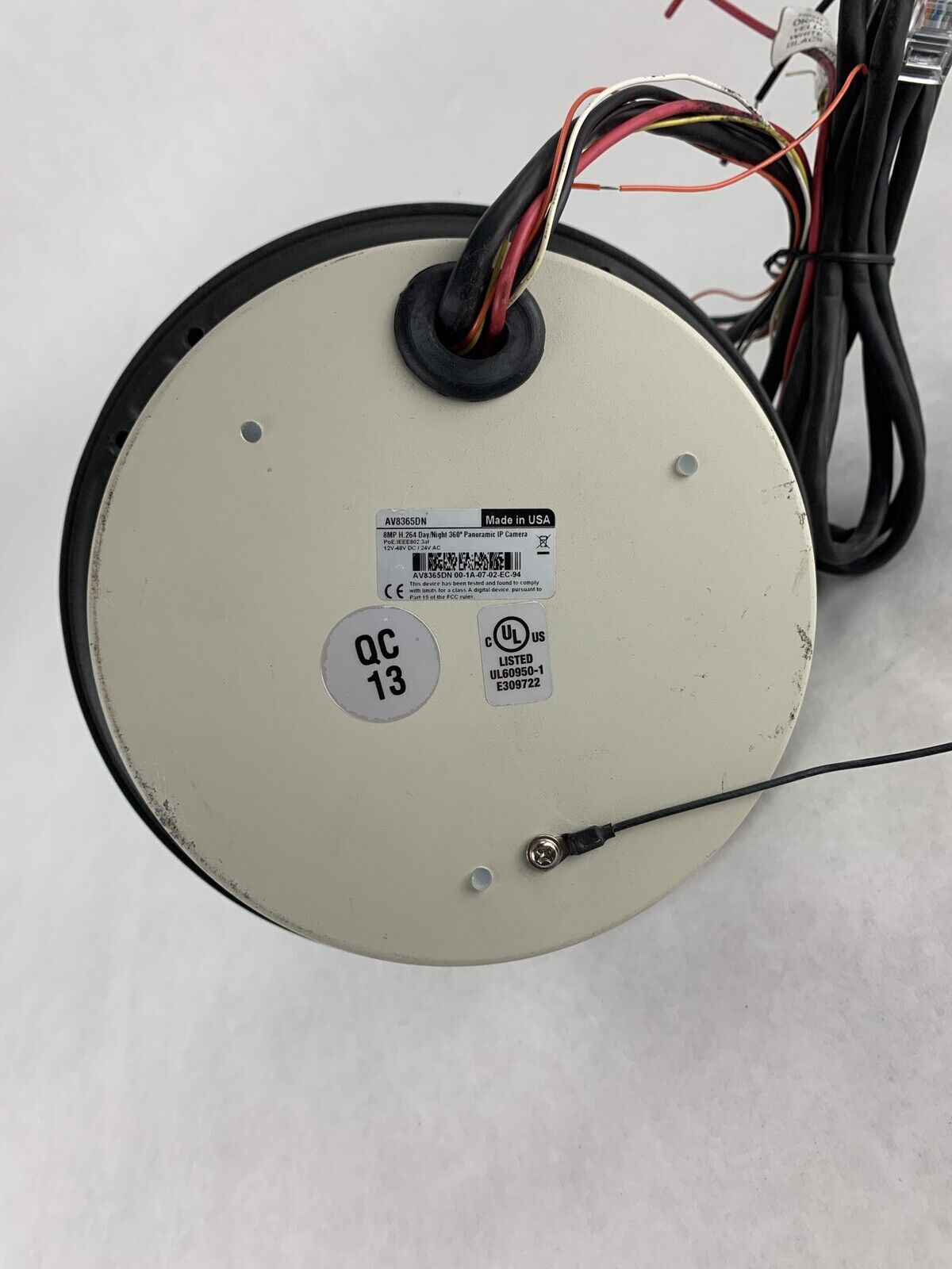 J 4k 8-Mp 360 Network Dome Panoramic IP Camera Night Vision