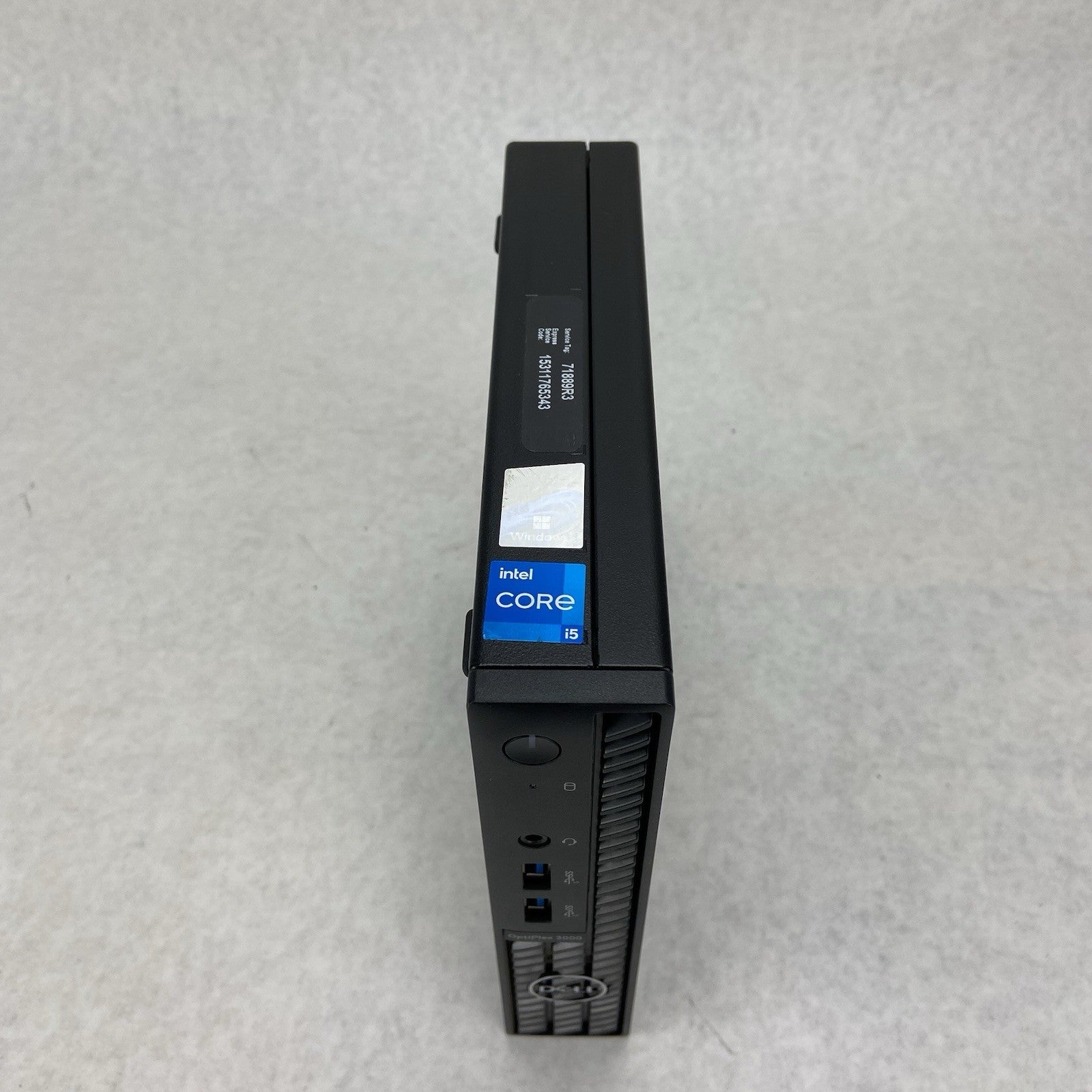 Dell Optiplex 3000 Micro Intel Core i5-12500T 4.4GHz 16GB RAM w/AC No HDDOS2