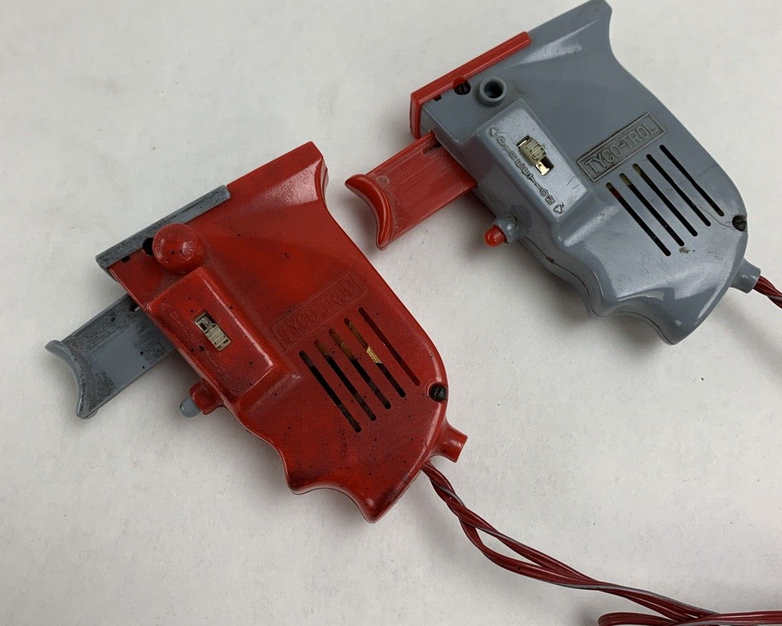 Tyco Speedways Red and Blue Speed Controller W/ ITC Model Craft Power Pack