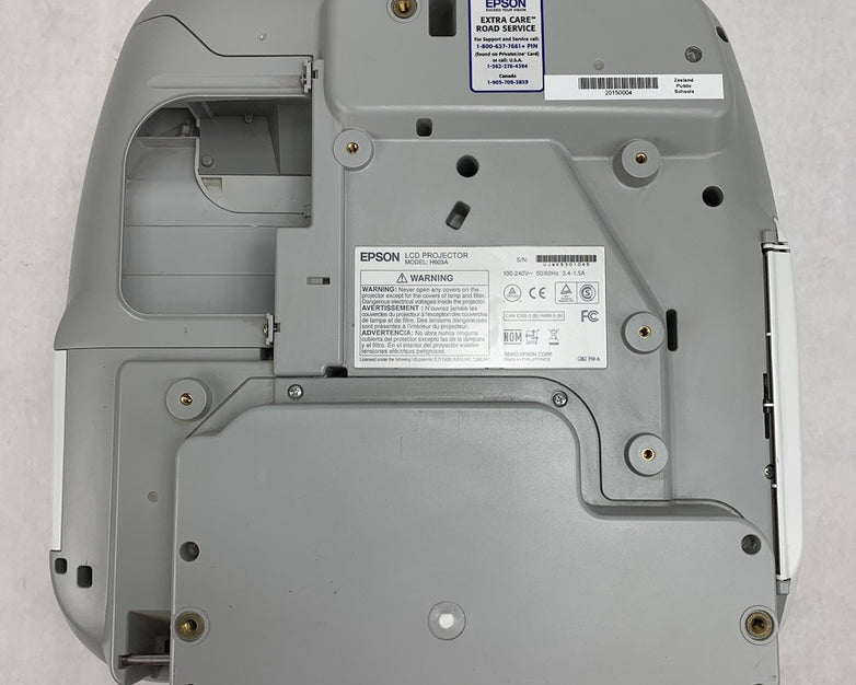 Epson H603A PowerLite 575W LCD Projector No Remote 1514 Lamp Hours