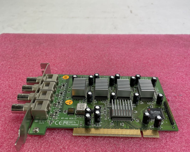 VPON VP-40 Video Ver. 1.2 4 Port DVR Video Capture Card PCI