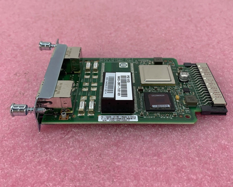 Cisco 73-13420-01 B0+ Dual Port Trunk Voice WAN Card