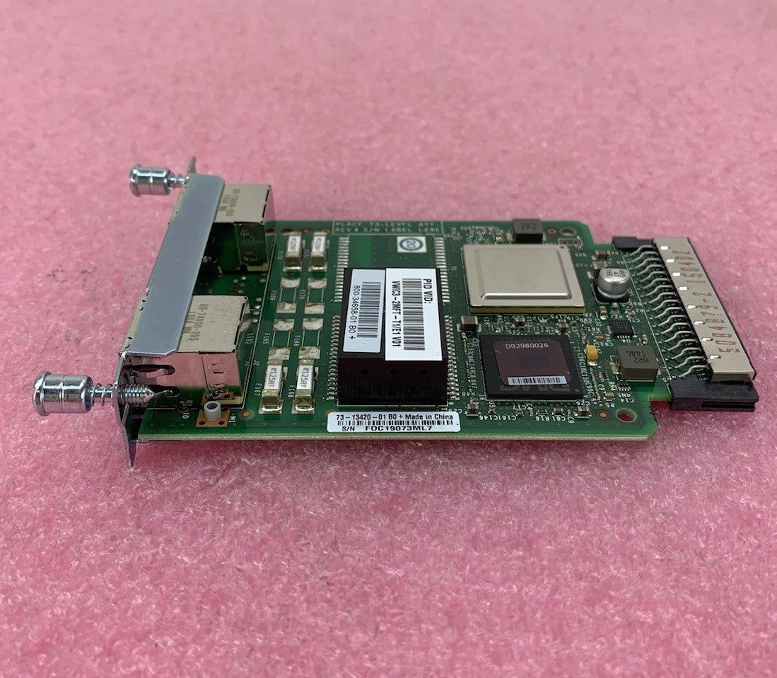 Cisco 73-13420-01 B0+ Dual Port Trunk Voice WAN Card1