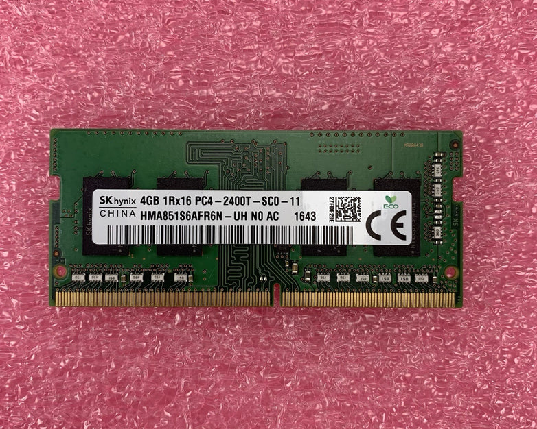 SK Hynix HMA851S6AFR6N-UH PC4-2400T-SC0-11 4GB 1Rx16 Desktop Memory RAM Lot of 4