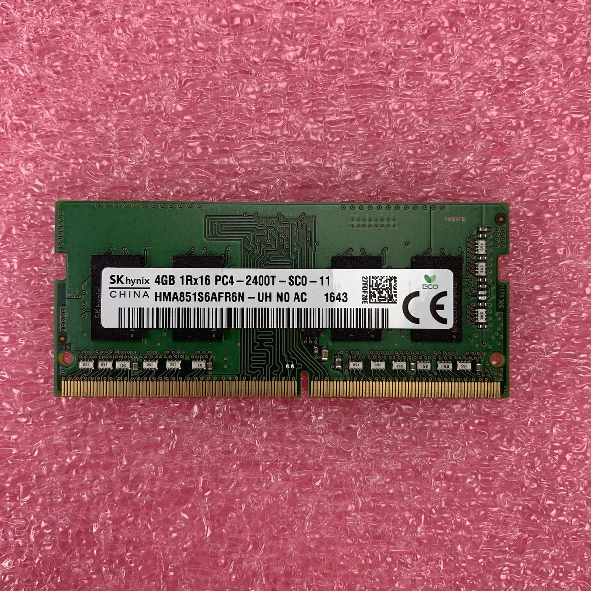 SK Hynix HMA851S6AFR6N-UH PC4-2400T-SC0-11 4GB 1Rx16 Desktop Memory RAM Lot of 45