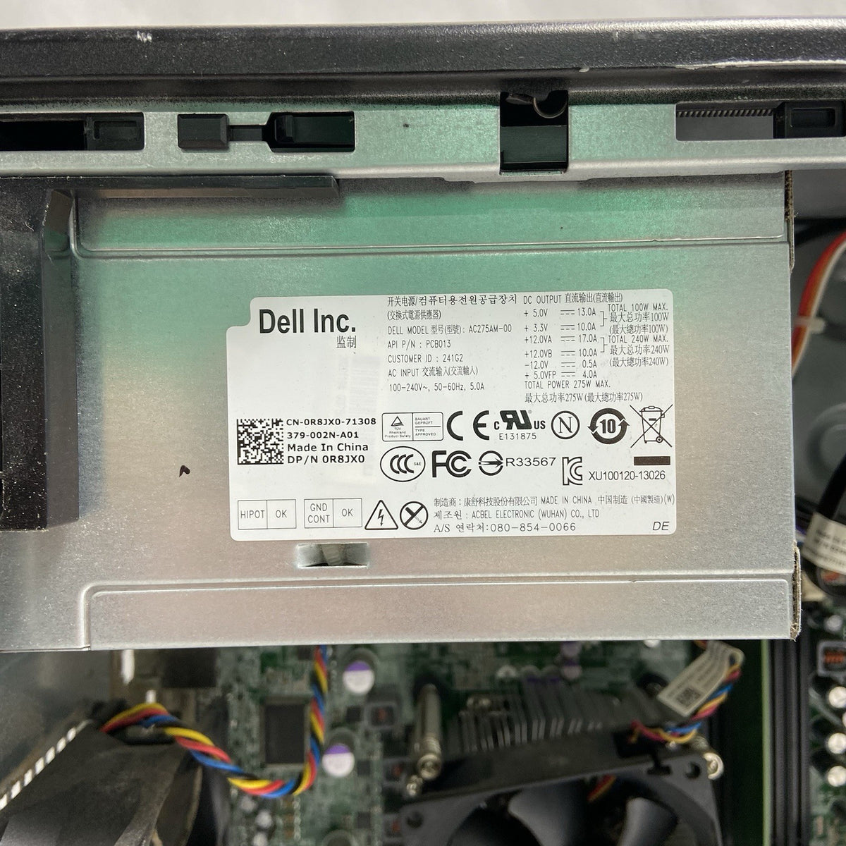 Dell Optiplex 7010 MT Intel Core i5-3470 3.2GHz 4GB RAM No HDD No OS10