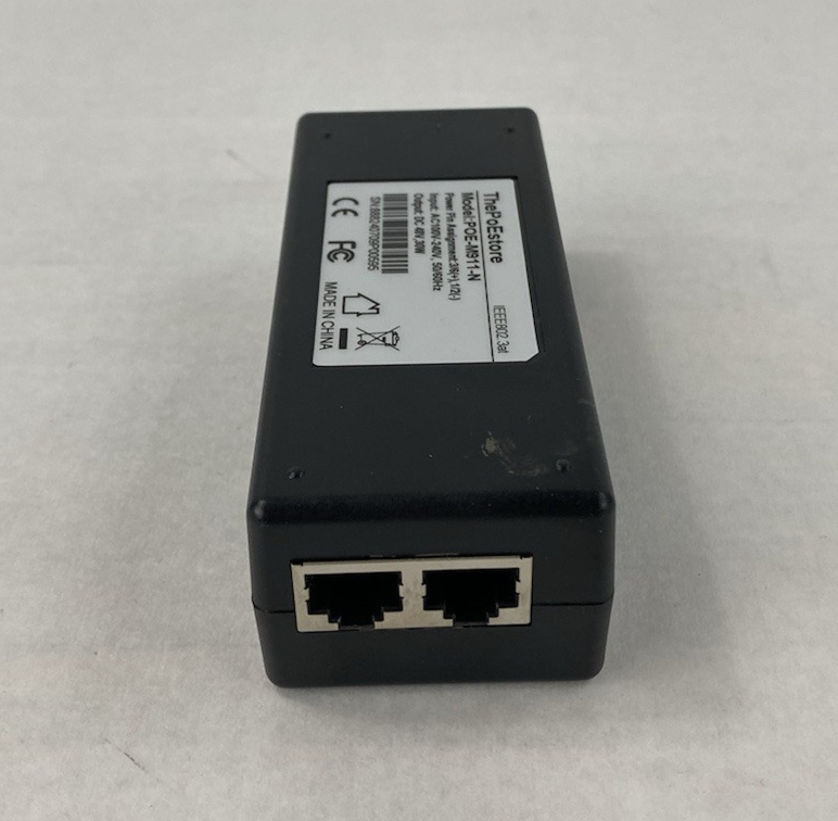 The PoEstore POE-M911-N AC100V-240V 50/60Hz 30W PoE Injector Lot of 3