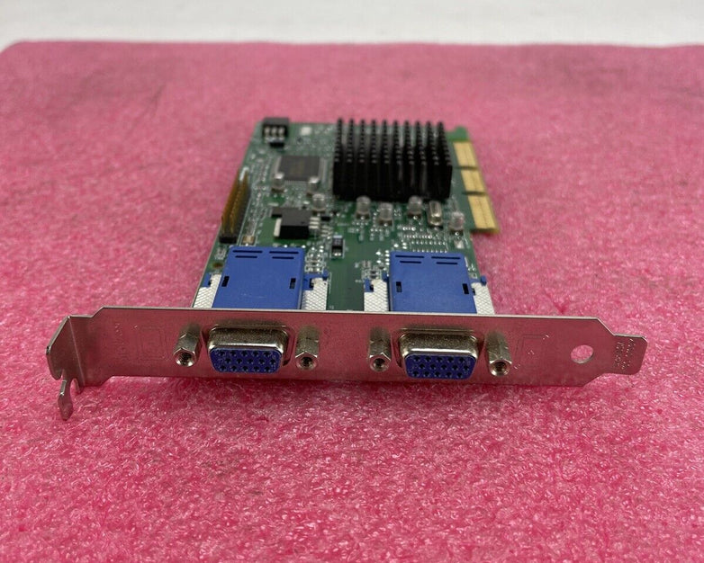 Matrox 971-0302 Rev A G45+MDHA32DCPQF AGP Graphics Card