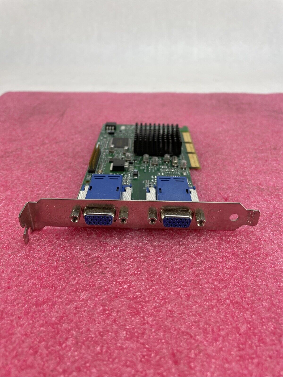 Matrox 971-0302 Rev A G45+MDHA32DCPQF AGP Graphics Card