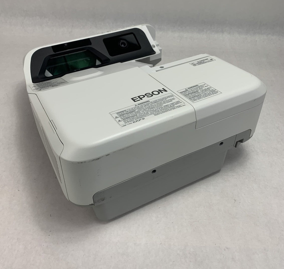 Epson PowerLite 695Wi H740A Projector 670 Lamp Hours - No Remote No Port Cover0
