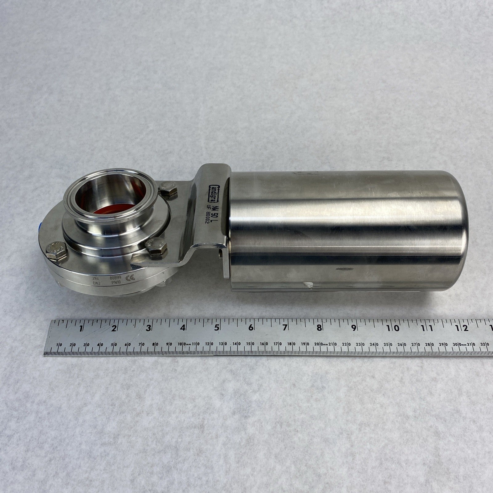 Inoxpa 4310000 Pneumatic Air Operated Valve 316L11
