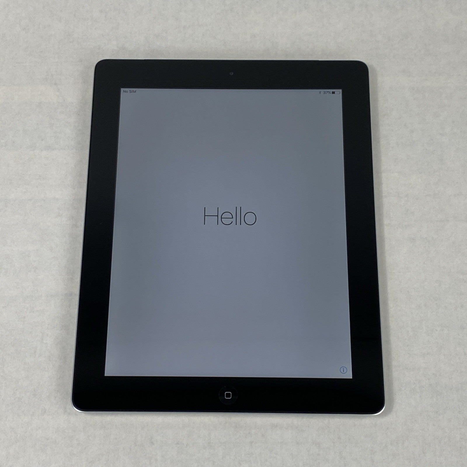 Apple iPad 4th Gen A1459 60GB 9.7" Wi-Fi Black IOS 10.3.3