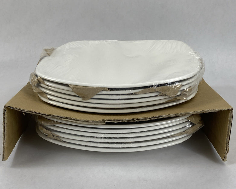Steelite Distinction C082 Plate Quadro Metro 28cm 11" Monaco White 12ct per Case