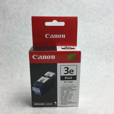 Genuine Canon Black 3e BCI-3eBK Ink Cartridge