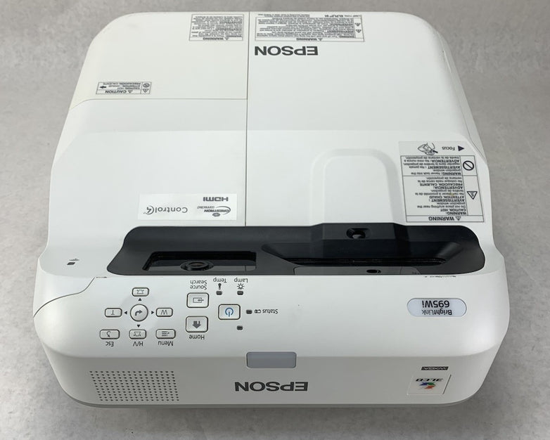 Epson PowerLite 695Wi H740A LCD Lamp Projector 2028 Lamp Hours - No Remote