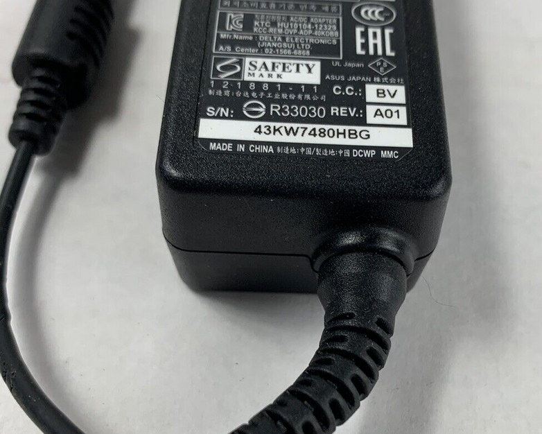 Lot of 100 Asus ADP-40KD BB AC Adapter  40W 19V 2.1A Tip 4.0mm