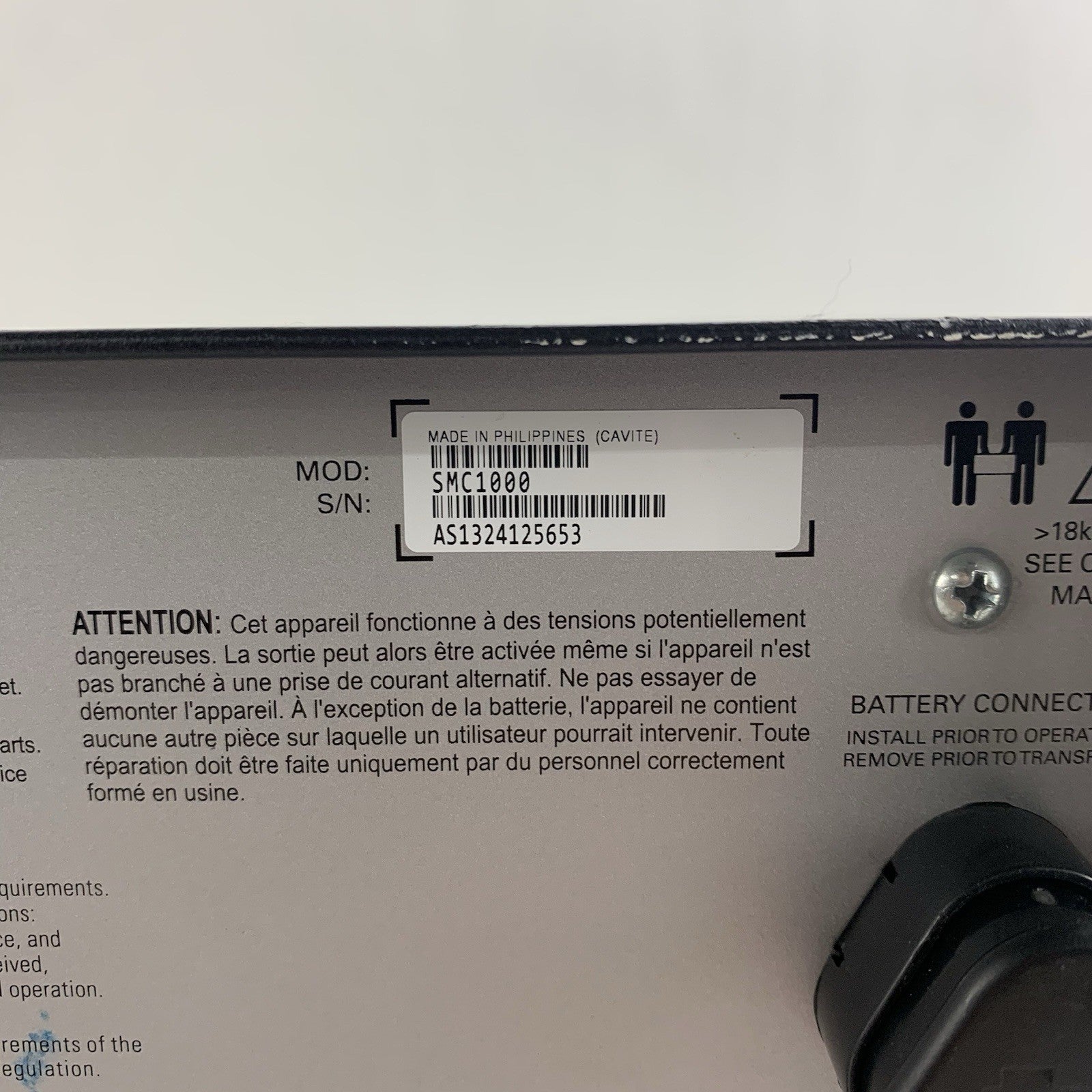 APC Smart-UPS SMC1000 1000VA Battery Backups UPS Tested No Batteries5