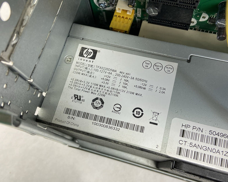 HP Pavilion s5510y SFF AMD Athlon II x2 240 2.8GHz 3GB RAM No HDD No OS