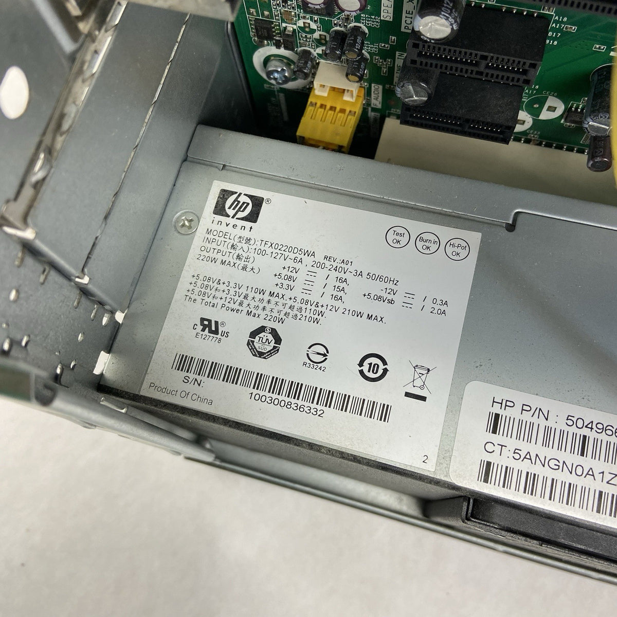 HP Pavilion s5510y SFF AMD Athlon II x2 240 2.8GHz 3GB RAM No HDD No OS12